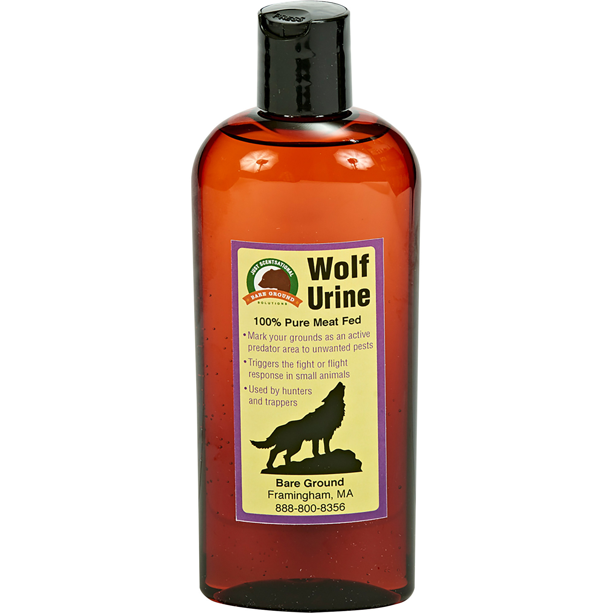 Bare Ground Just Scentsational Wolf Urine Predator Scent, 8-Oz. Bottle, Model# WU-8
